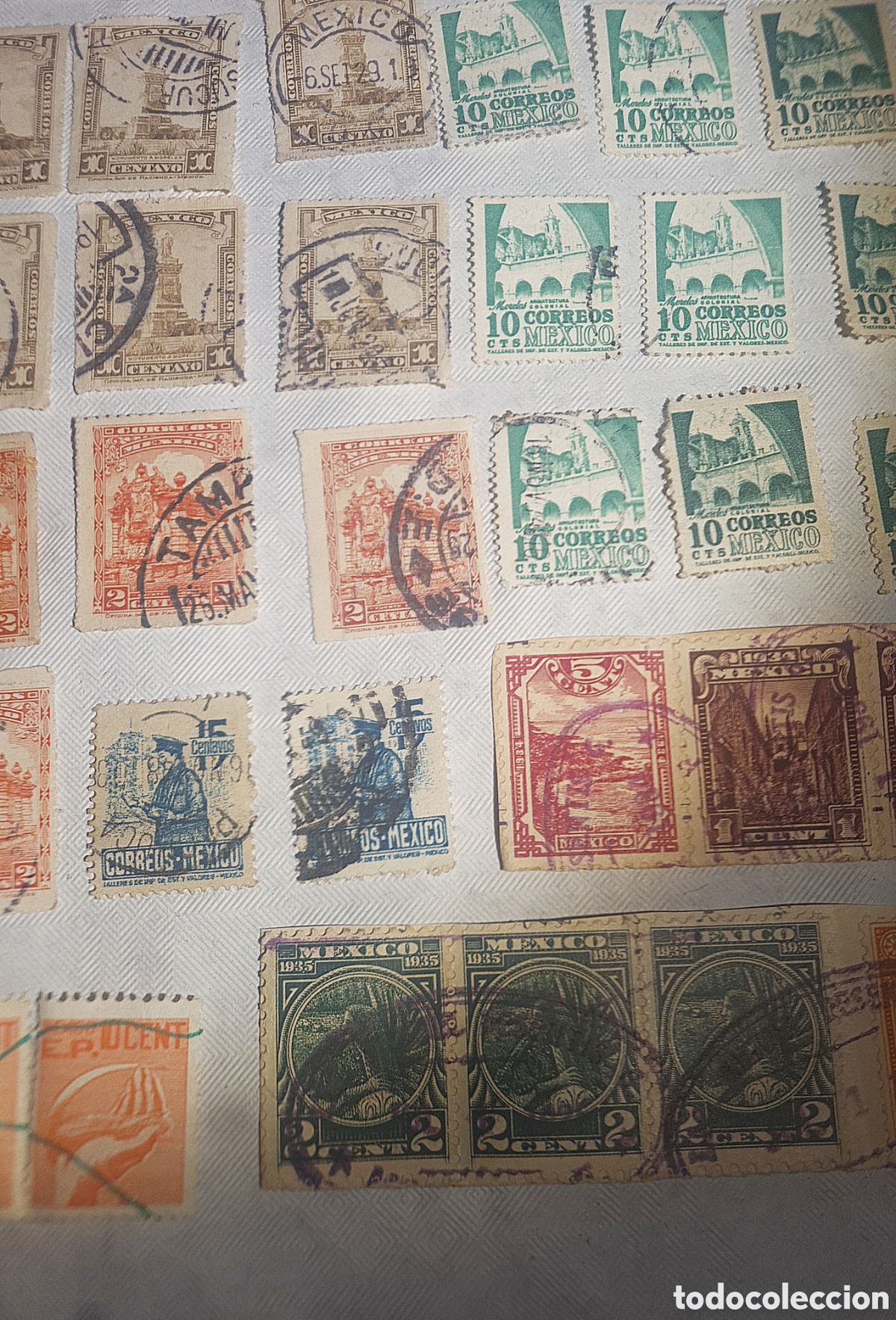 Sellos: Colecci&oacute;n sellos M&eacute;xico - Foto 3