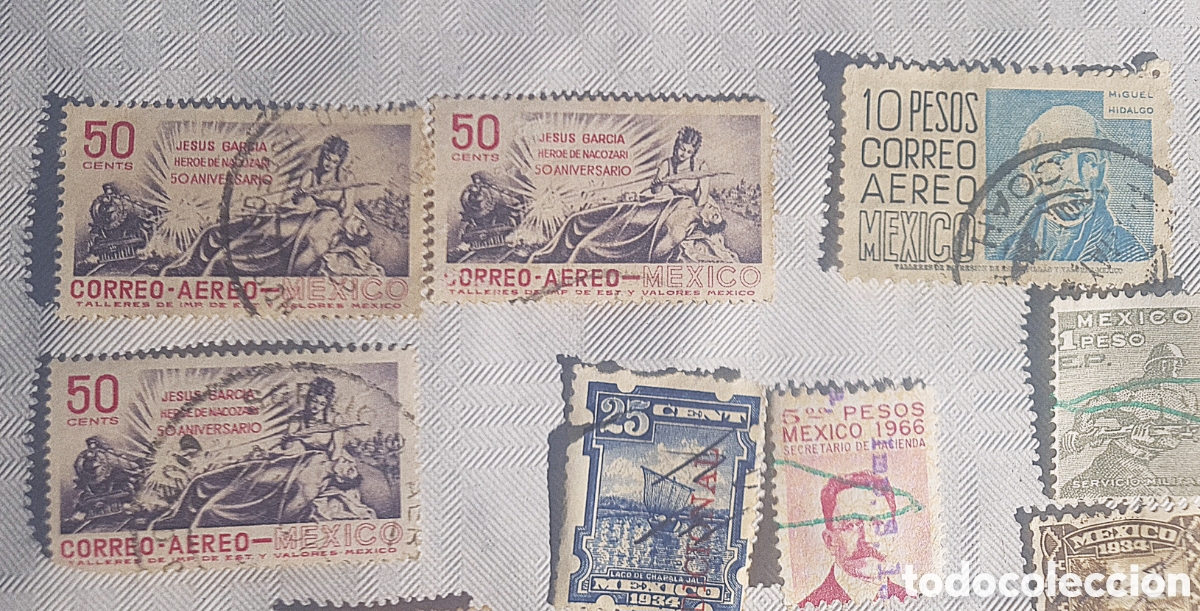 Sellos: Colecci&oacute;n sellos M&eacute;xico - Foto 6