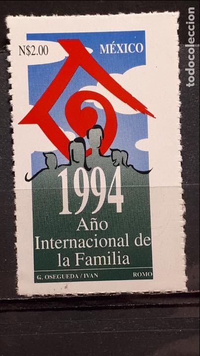 Sellos: M&Eacute;JICO A&Ntilde;O 1994 **. - Foto 1