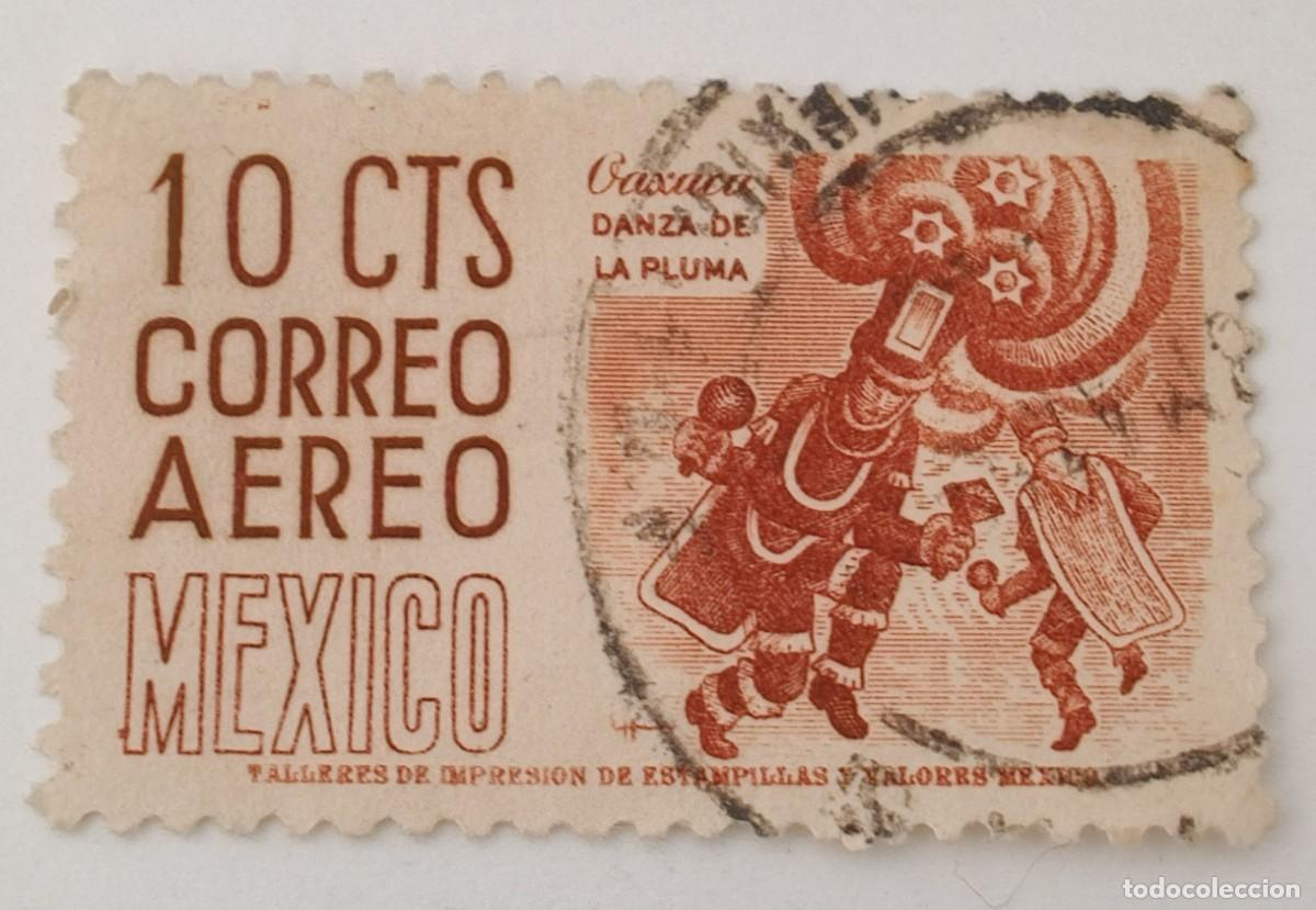 Sellos: Sello De Mexico Danza de la Pluma Oaxaca - Foto 1