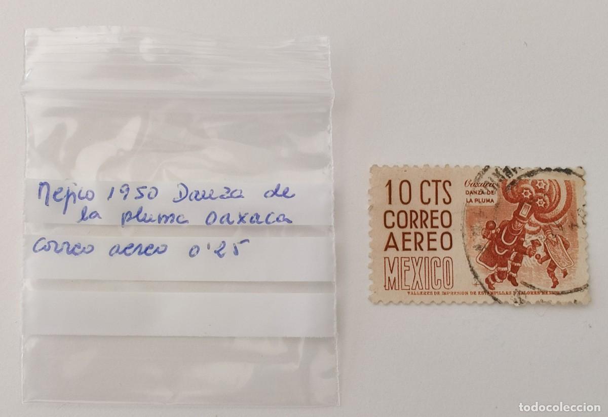Sellos: Sello De Mexico Danza de la Pluma Oaxaca - Foto 2