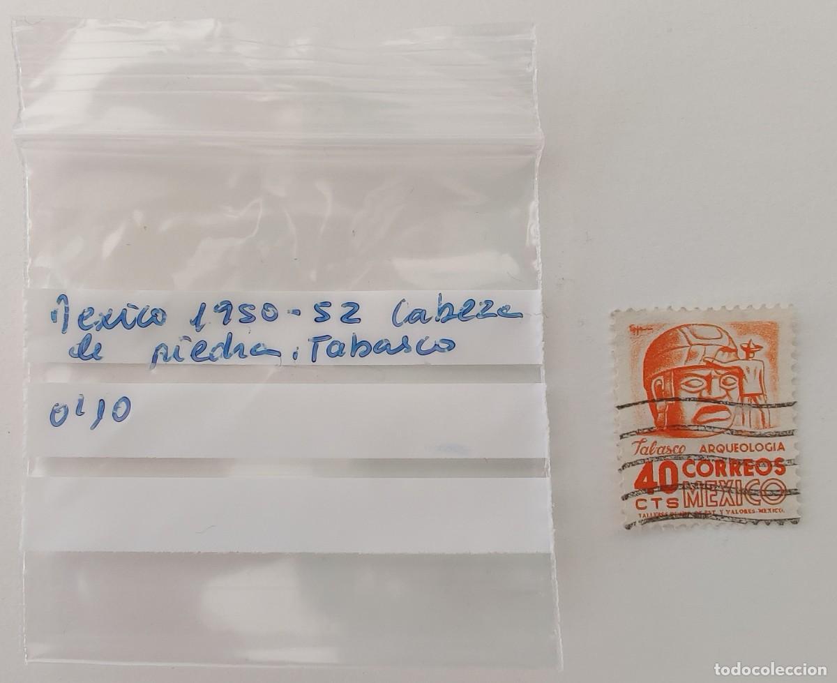 Sellos: Sello De Mexico Tabasco Arqueologia - Foto 2