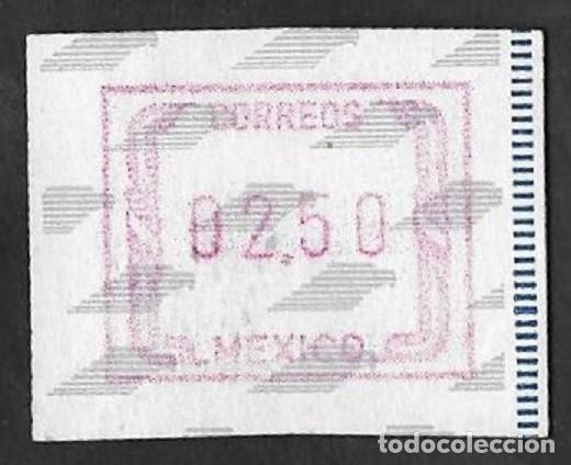 Sellos: SE)MEXICO, ATM STAMP VALUE 2.50, MINT - Foto 1