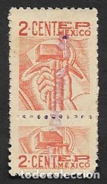 Sellos: SE)MEXICO FISCAL STAMP 2C, MINT - Foto 1