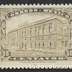 Sellos: SD)1923 MEXICO COMMUNICATIONS BUILDING 50C SCT 648, MNH