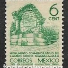 Sellos: SD)1940 MEXICO COMMEMORATIVE MONUMENT OF THE MEXICO ROAD - GUADALAJARA, 6C SCT 759, MNH