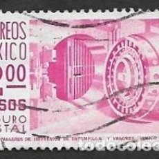 Sellos: SD)1975 MEXICO POSTAL SECURITY 2P SCT G23, WMK. 300, USED