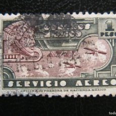 Sellos: SELLO MEXICO 1 PESO 1934 SERVICIO AEREO - AVIONES
