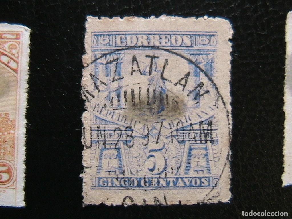 Sellos: SELLO MEXICO 5 CENTAVOS 1897 - Foto 1