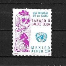 Sellos: MÉJICO, MÉXICO, 1980, DIA MUNDIAL DE LA SALUD, NUEVO, MNH**, YVERT 528
