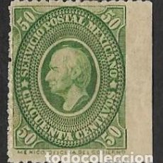 Sellos: SD)1884 MEXICO MEDALLION SERIES, HIDALGO 50C SCT 160, MINT_ EXIT 70 PESOS