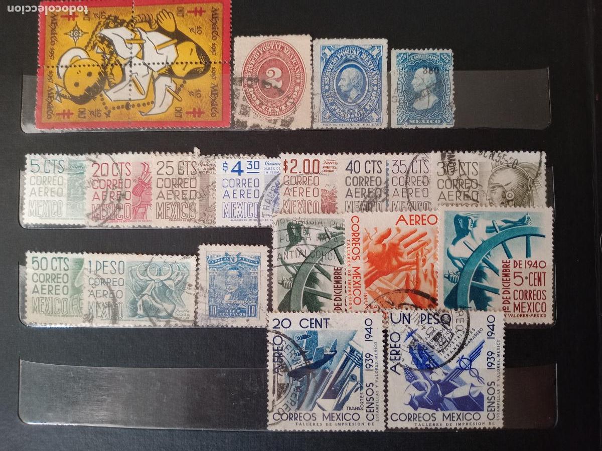 Sellos: M&eacute;xico: lote de sellos - Foto 1