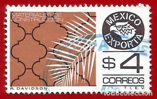 Sellos: MEJICO. 1980. MEXICO EXPORTA. MATERIALES DE CONSTRUCCION - Foto 1