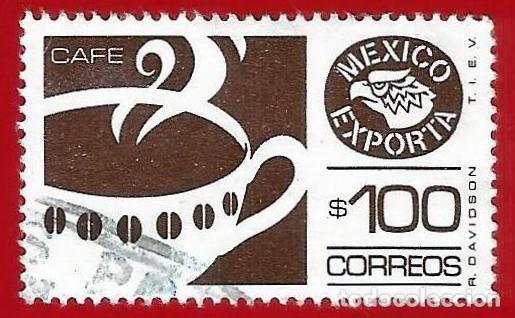 Sellos: MEJICO. 1988. MEXICO EXPORTA. CAFE - Foto 1