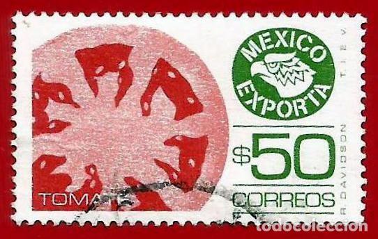 Sellos: MEJICO. 1988. MEXICO EXPORTA. TOMATES - Foto 1