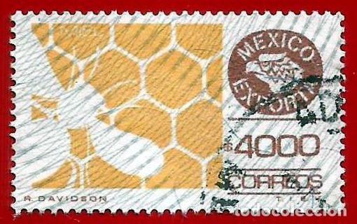 Sellos: MEJICO. 1992. MEXICO EXPORTA. MIEL - Foto 1