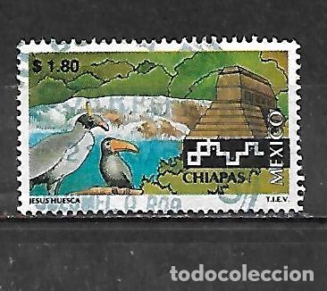 Sellos: 1995: Turismo - Chiapas (usado) - Foto 1