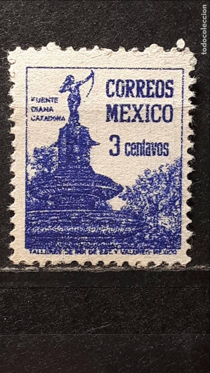 Sellos: M&Eacute;XICO . A&Ntilde;O 1945-6 (*). Yvert 595 - Foto 1