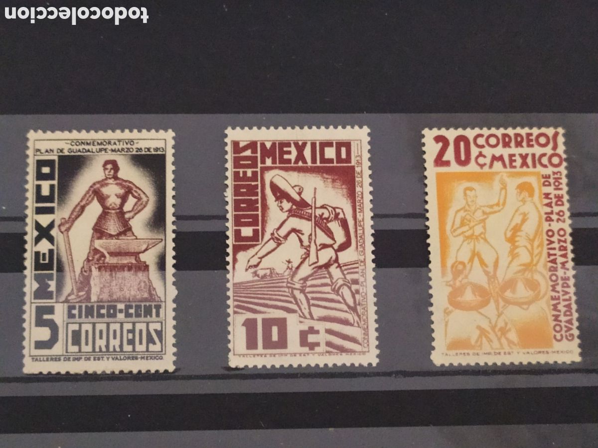 Sellos: M&Eacute;XICO. YVERT N&ordm; 526/28** - Foto 1