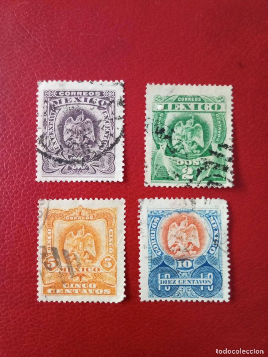 Sellos: MEXICO 1899. , ESCUDO, . - Foto 1