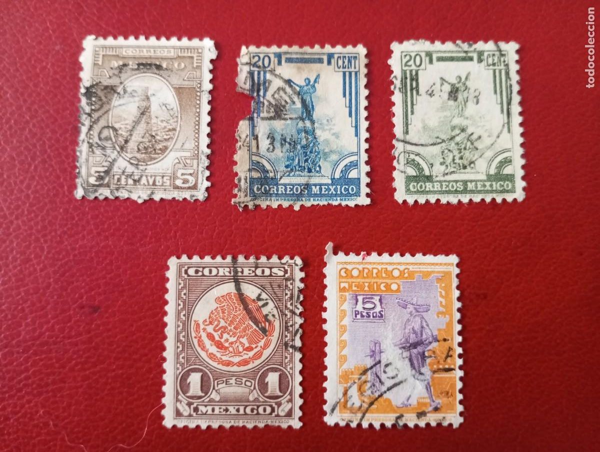 Sellos: MEXICO 1934, PRO UNIVERSIDAD - Foto 1