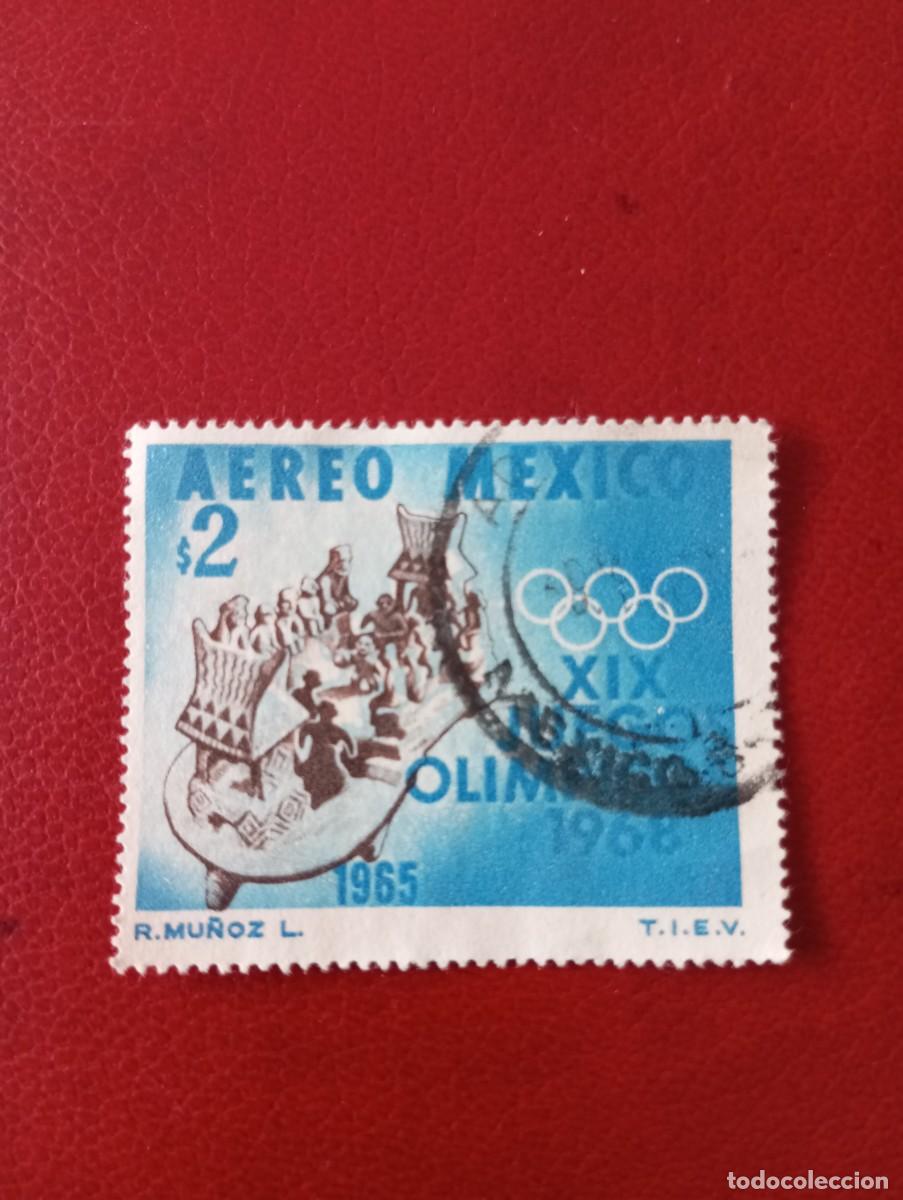 Sellos: MEXICO 1965, OLIMPIADAS DE M&Eacute;XICO - Foto 1