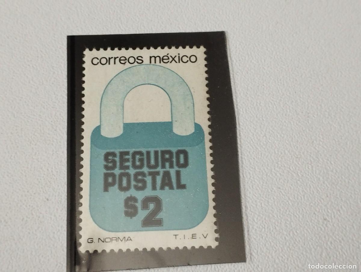 Sellos: SELLOS MEXICO SEGURO POSTAL - Foto 1
