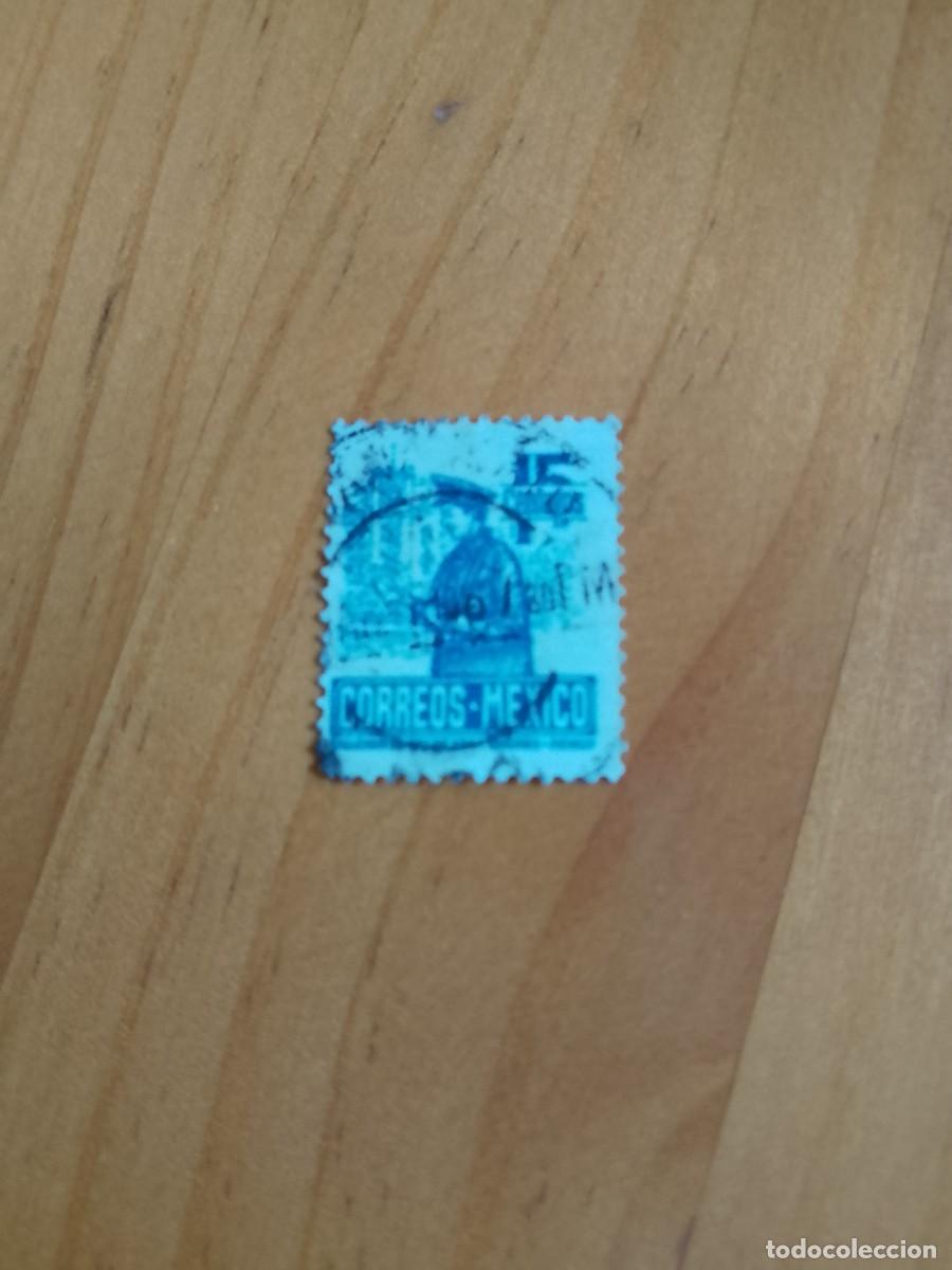 Sellos: M&Eacute;XICO - 15 CENTAVOS - CARTERO - Foto 1