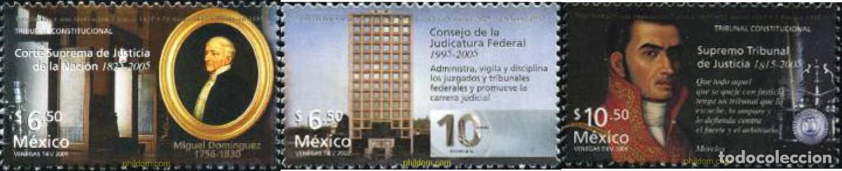 Sellos: 185764 MNH MEXICO 2005 PODER JUDICIAL - Foto 1