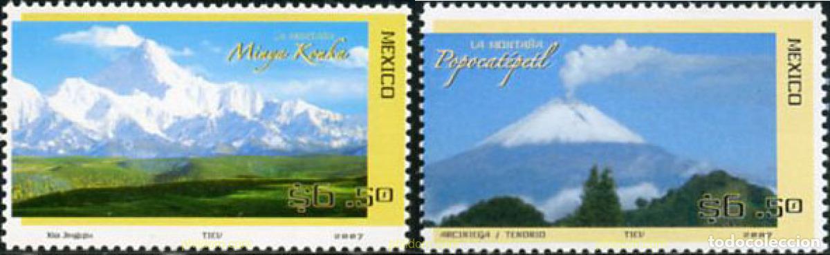 Sellos: 212319 MNH MEXICO 2007 MONTA&Ntilde;AS - Foto 1