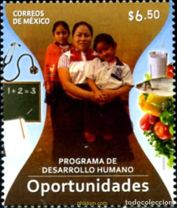 Sellos: 250988 MNH MEXICO 2009 PROGRAMA DE DESARROLLO HUMANO - Foto 1