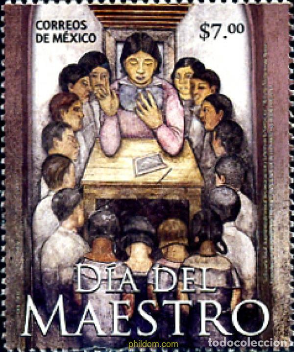 Sellos: 266801 MNH MEXICO 2011 DIA DEL MAESTRO - Foto 1