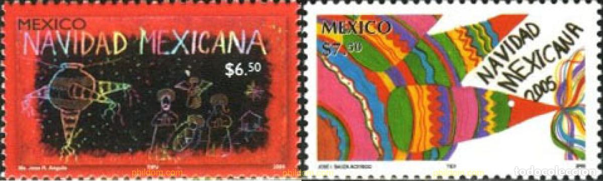 Sellos: 192075 MNH MEXICO 2005 NAVIDAD - Foto 1