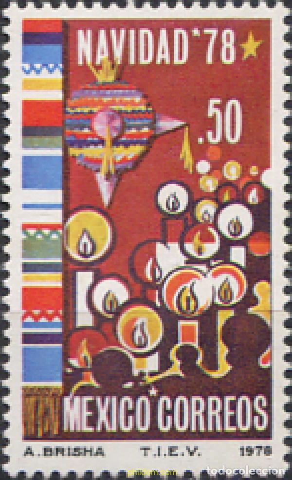 Sellos: 642380 MNH MEXICO 1978 NAVIDAD - Foto 1