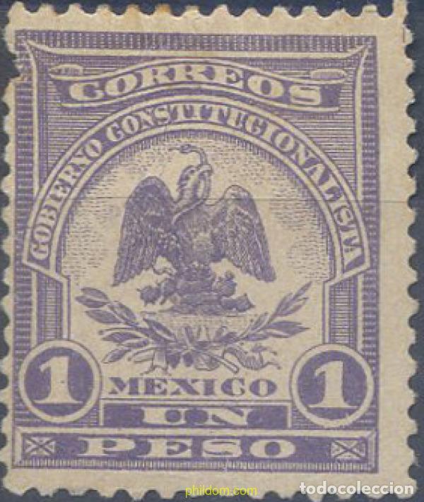 Sellos: 662985 HINGED MEXICO 1914 ESCUDOS - Foto 1