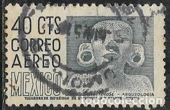Sellos: MEJICO A&Eacute;REO YVERT 173 - Foto 1