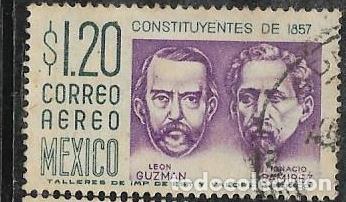 Sellos: MEJICO A&Eacute;REO YVERT 198 - Foto 1