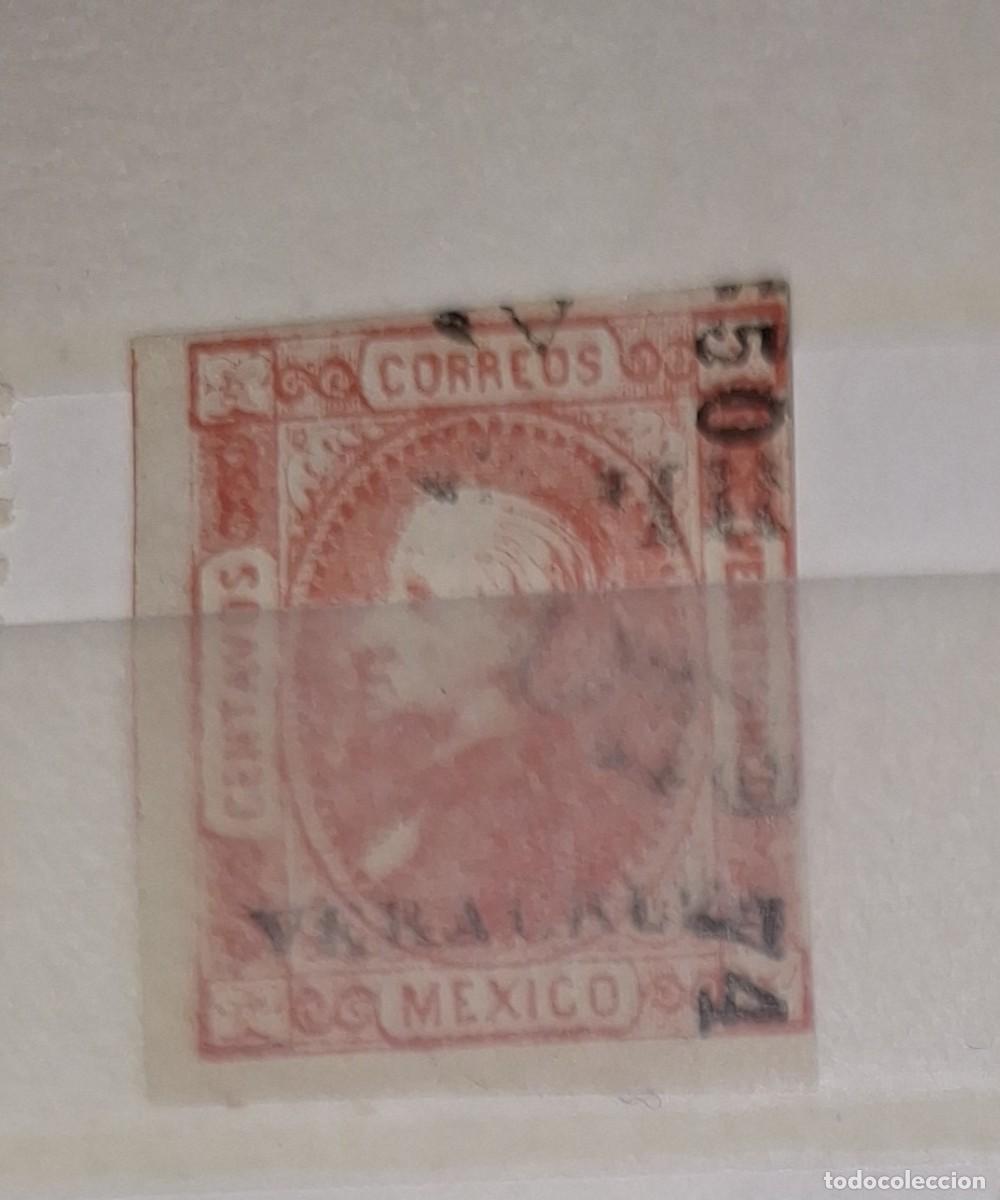 Sellos: M&Eacute;XICO 1872, CAT.YT. 51. - Foto 1