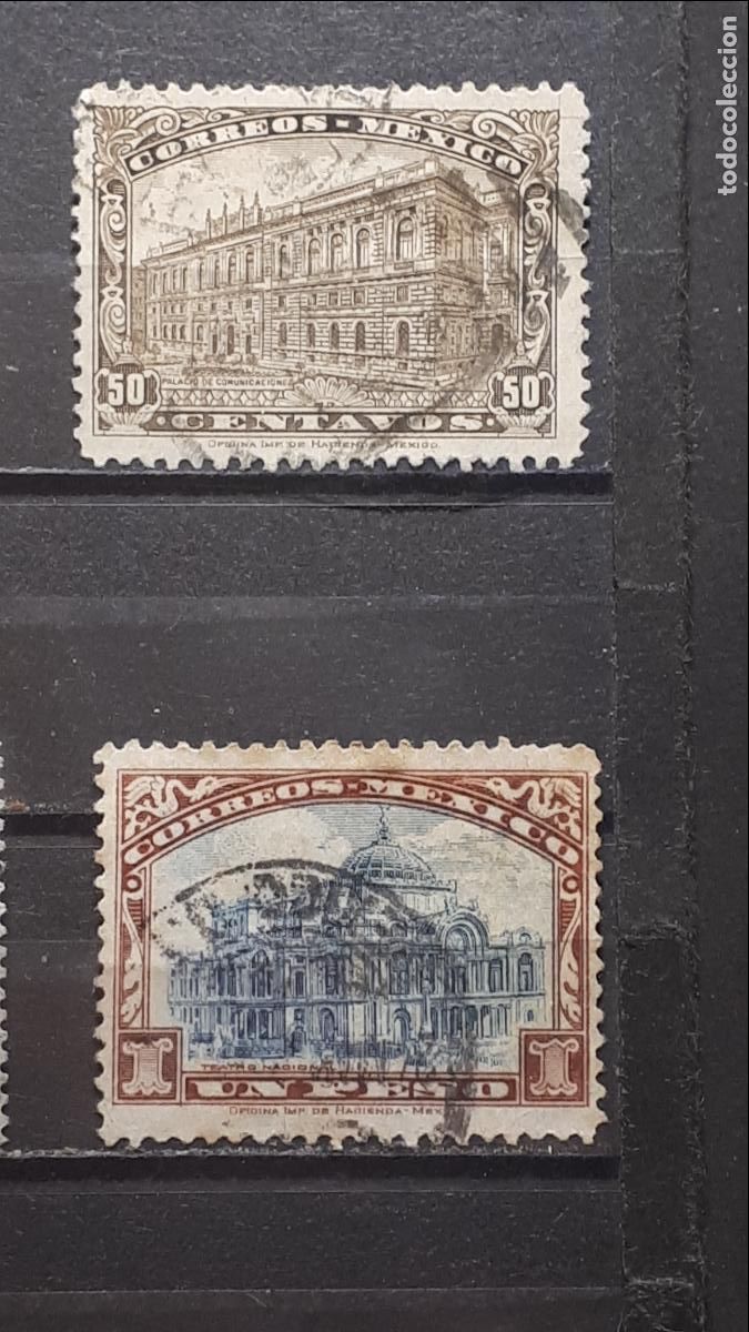 Sellos: M&Eacute;JICO . A&Ntilde;O 1925. &deg;. YVERT 434, 435 - Foto 1