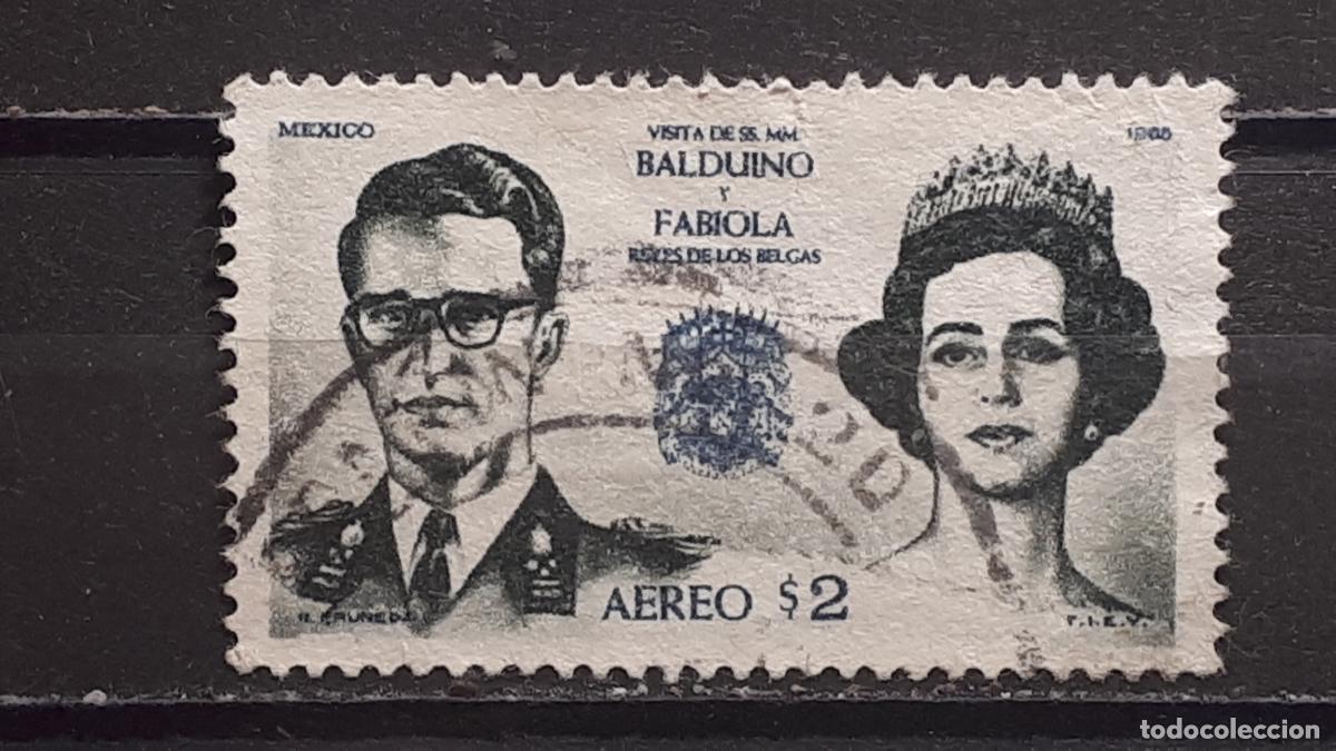 Sellos: M&Eacute;JICO. A&Ntilde;O 1965. &deg;. YVERT 258 - Foto 1