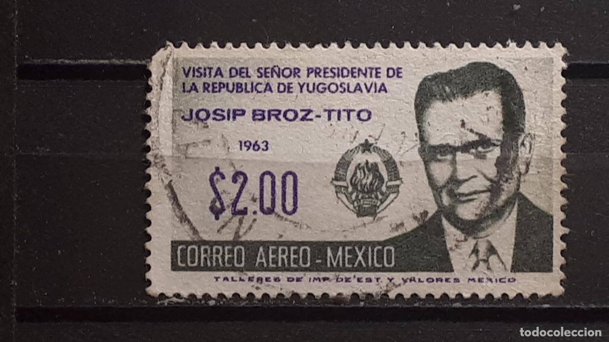 Sellos: M&Eacute;JICO. A&Ntilde;O 1963. &deg;. YVERT 238 - Foto 1
