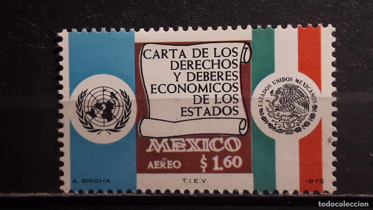 Sellos: M&Eacute;XICO. A&Ntilde;O 1975. **. YVERT 380 - Foto 1