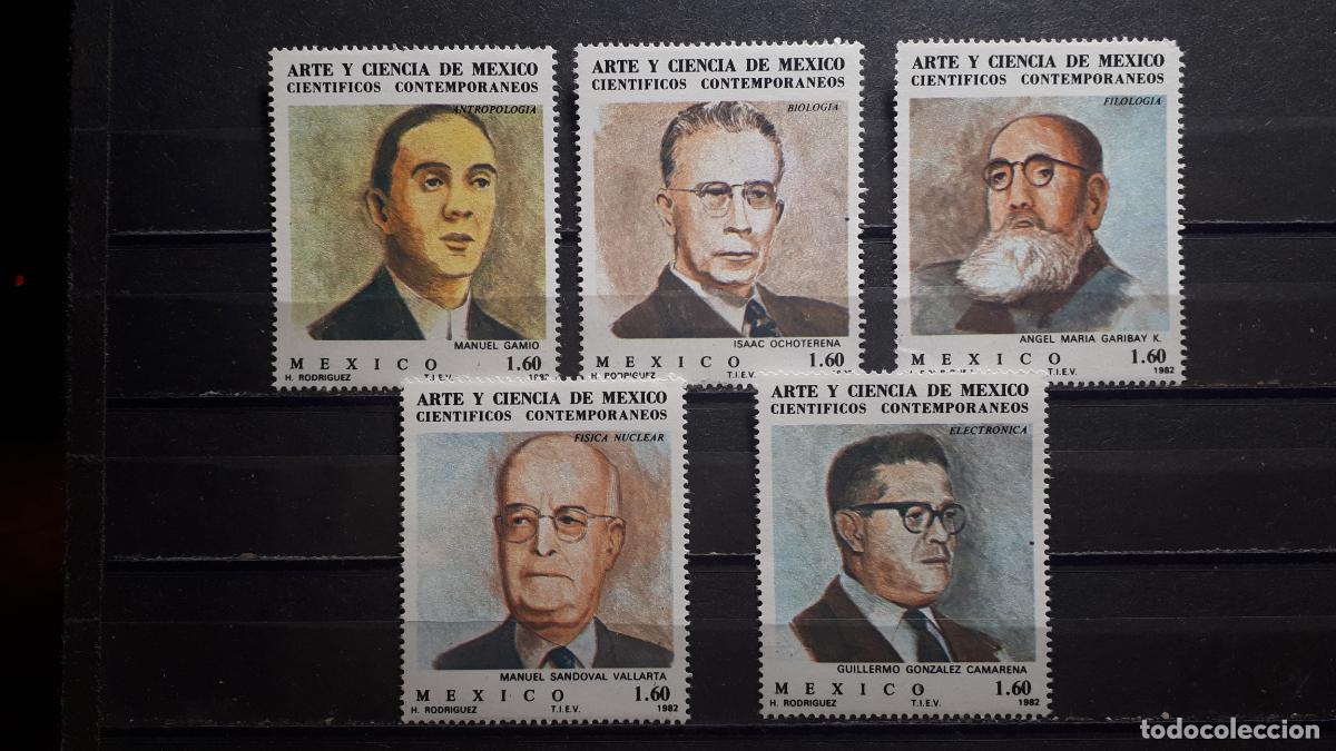 Sellos: M&Eacute;XICO. A&Ntilde;O 1982. **. YVERT 988/92 - Foto 1