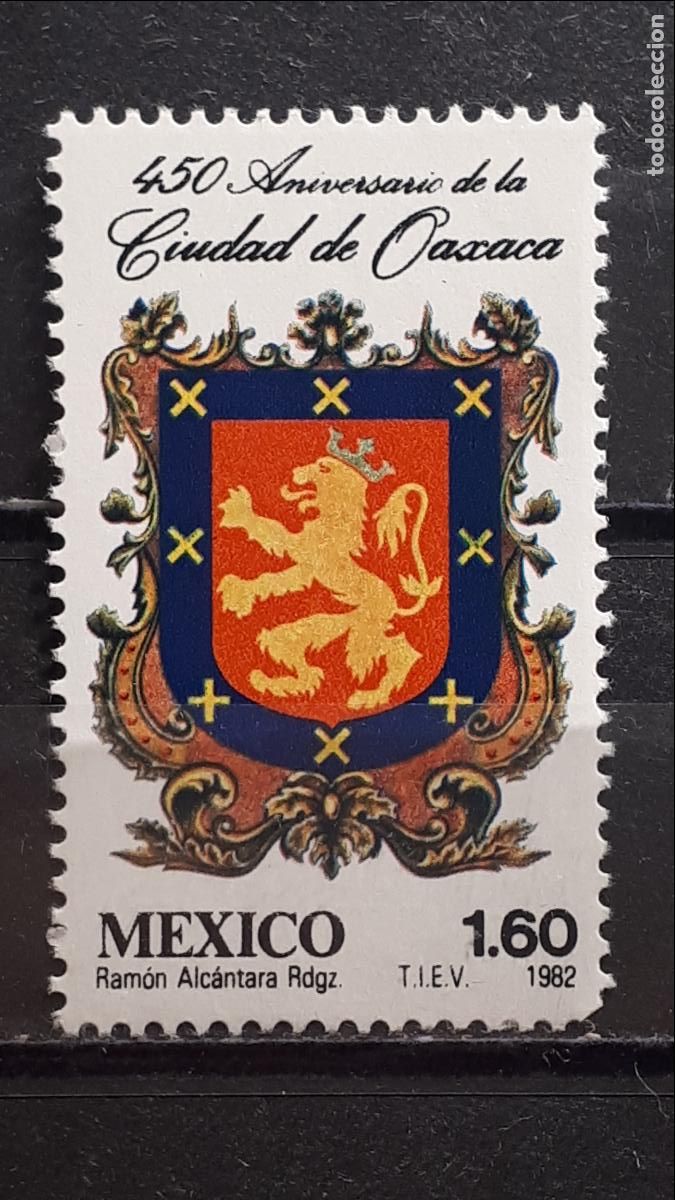 Sellos: M&Eacute;XICO. A&Ntilde;O 1982. **. YVERT 970 - Foto 1