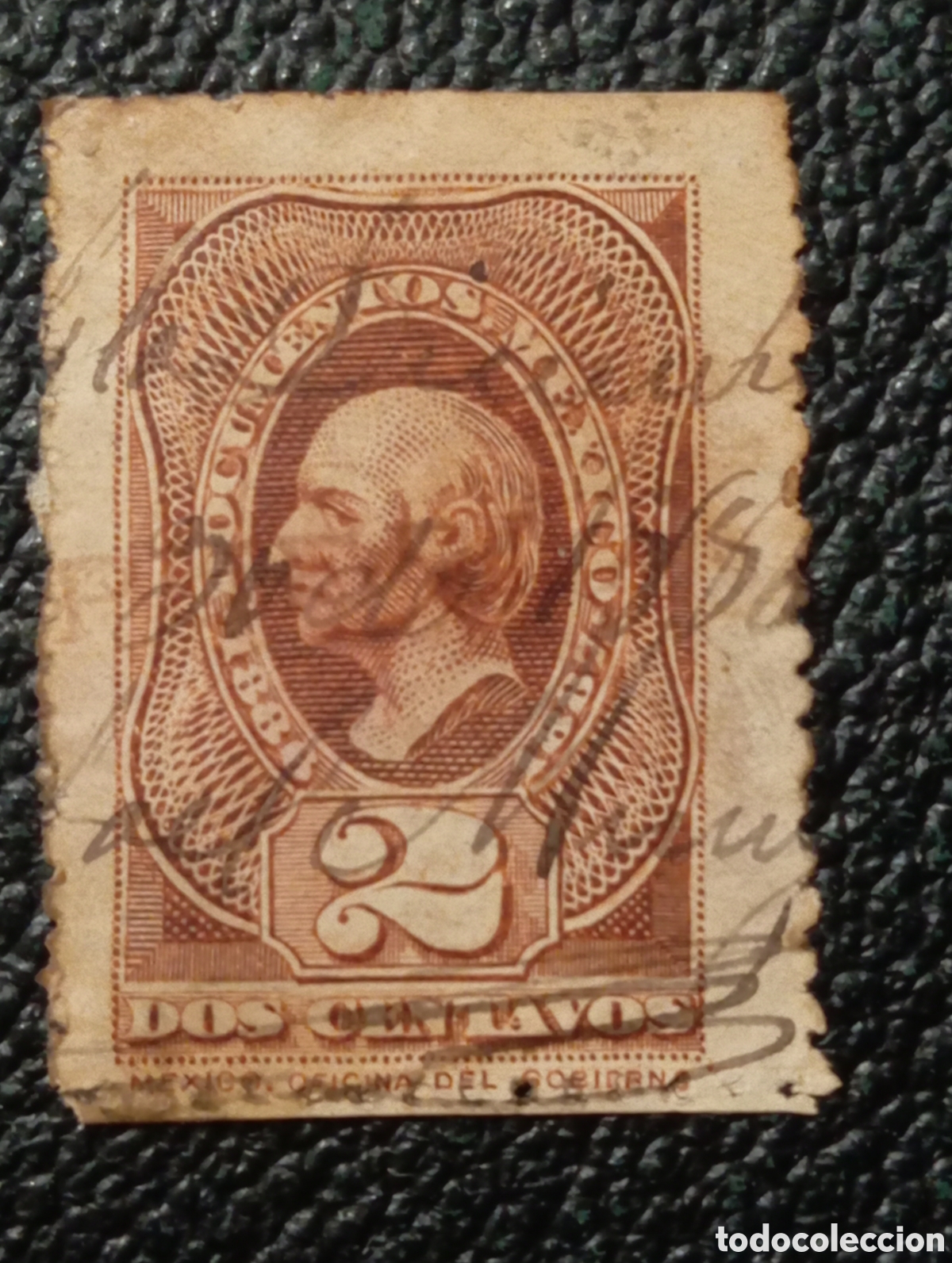 Sellos: ingresos de M&eacute;xico 1886-87 , 2 Centavos - Foto 1