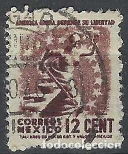 Sellos: M&Eacute;XICO 1944 - SELLO USADO - Foto 1