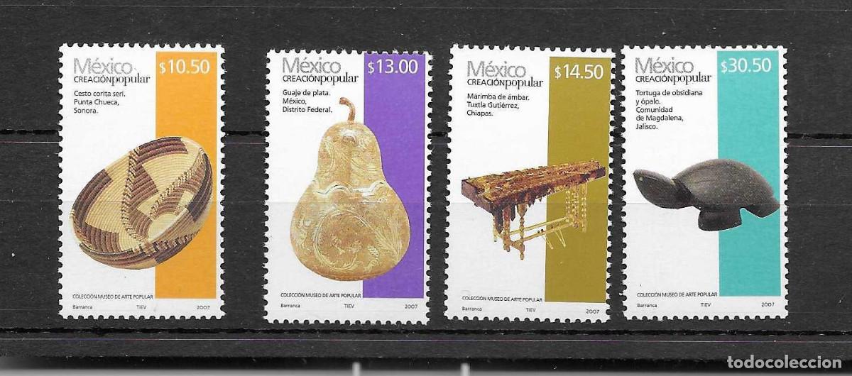 Sellos: Serie completa nueva de M&eacute;xico de 2007 - Foto 1