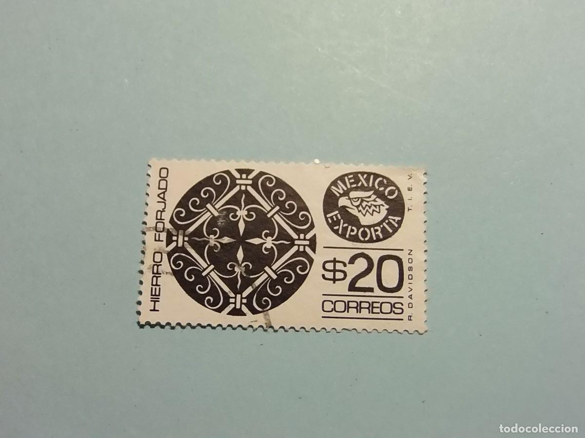 Sellos: M&Eacute;XICO 1992 - M&Eacute;XICO EXPORTA - HIERRO FORJADO. - Foto 1