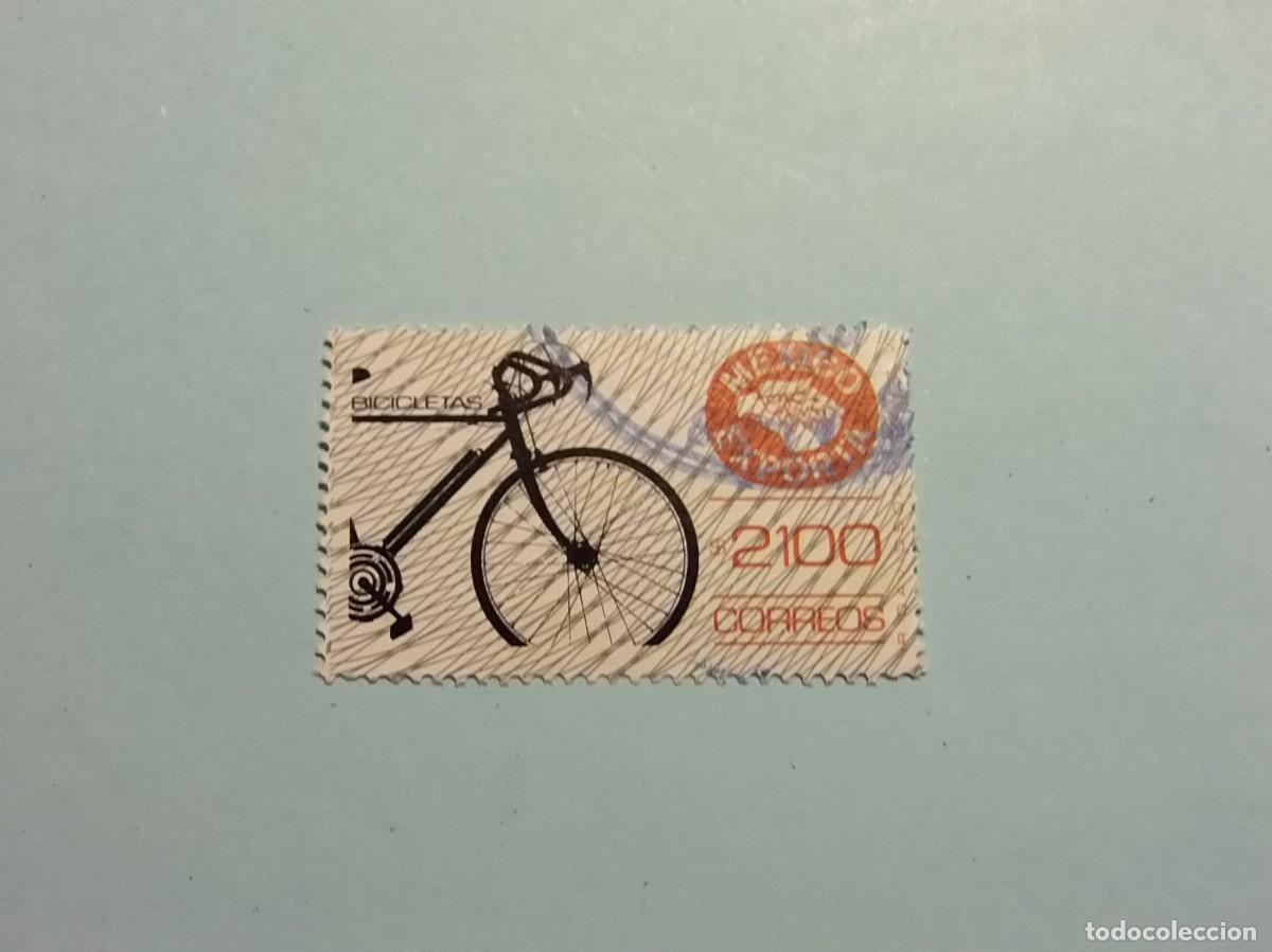 Sellos: M&Eacute;XICO 1992 - M&Eacute;XICO EXPORTA - BICICLETAS. - Foto 1