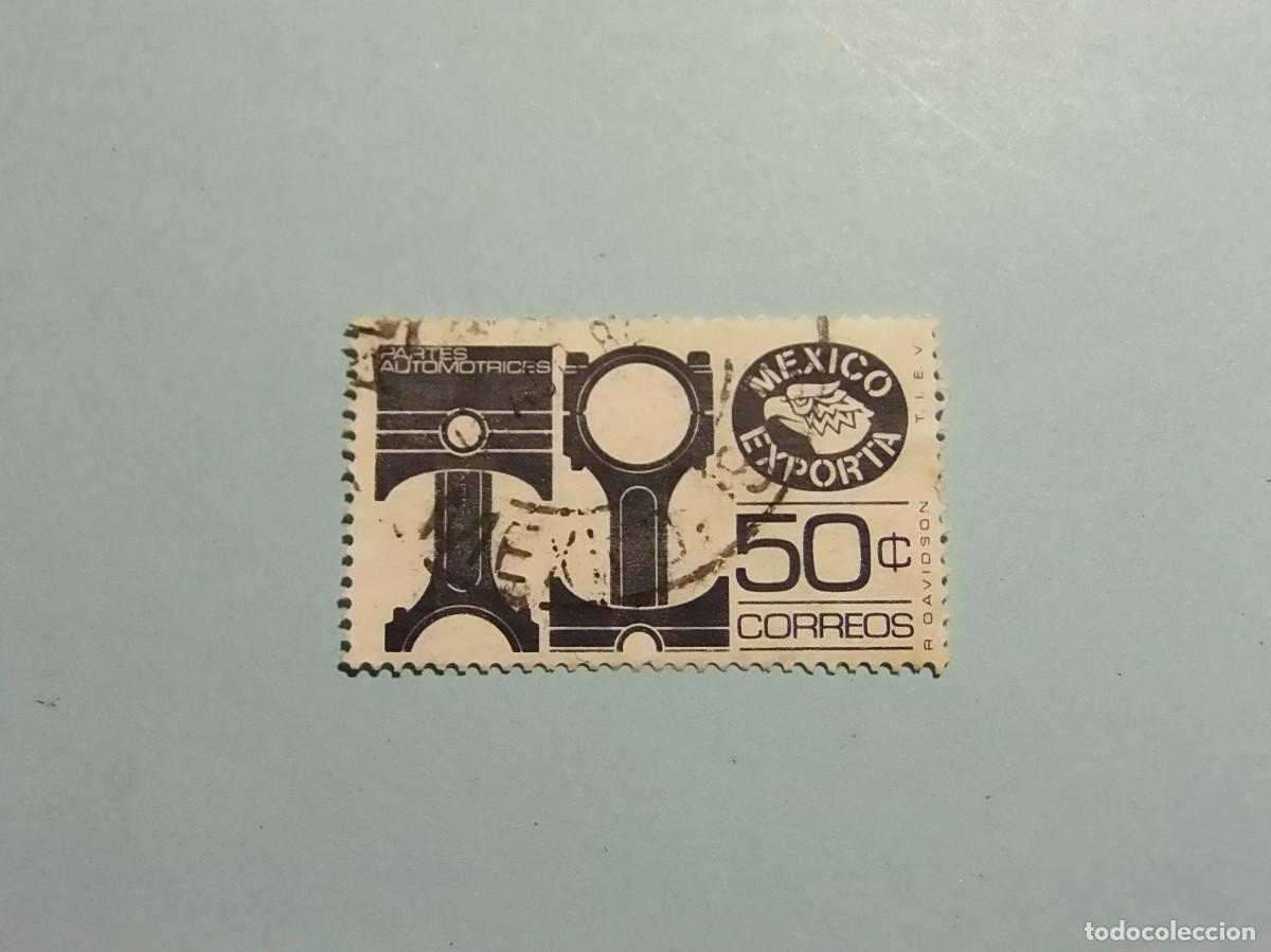 Sellos: M&Eacute;XICO 1992 - M&Eacute;XICO EXPORTA - PISTONES. - Foto 1